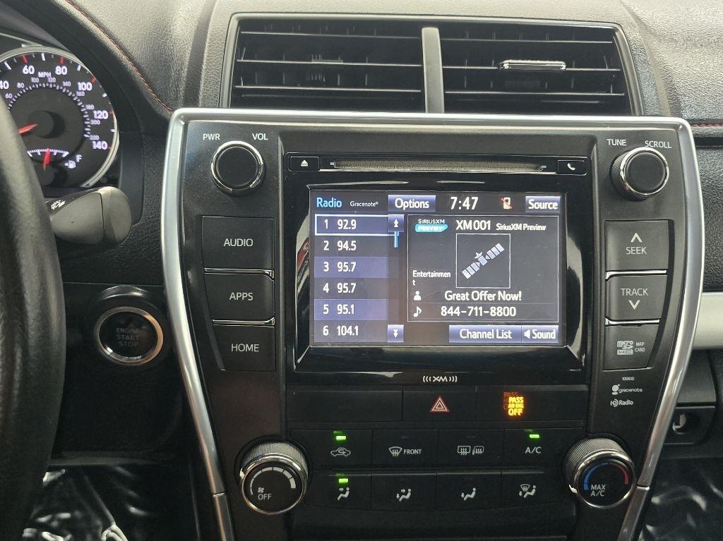 Toyota Camry XLE 2016