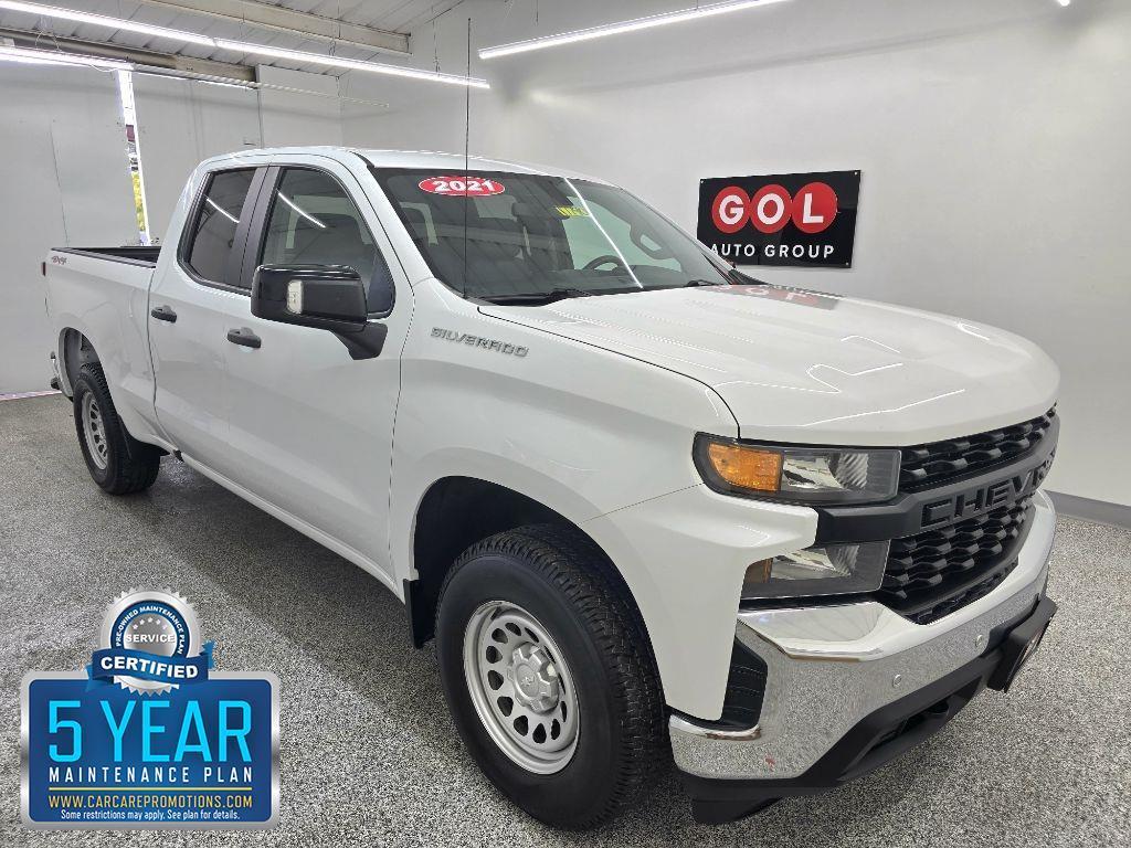 Chevrolet Silverado 1500 Work Truck Double Cab 4WD 2021