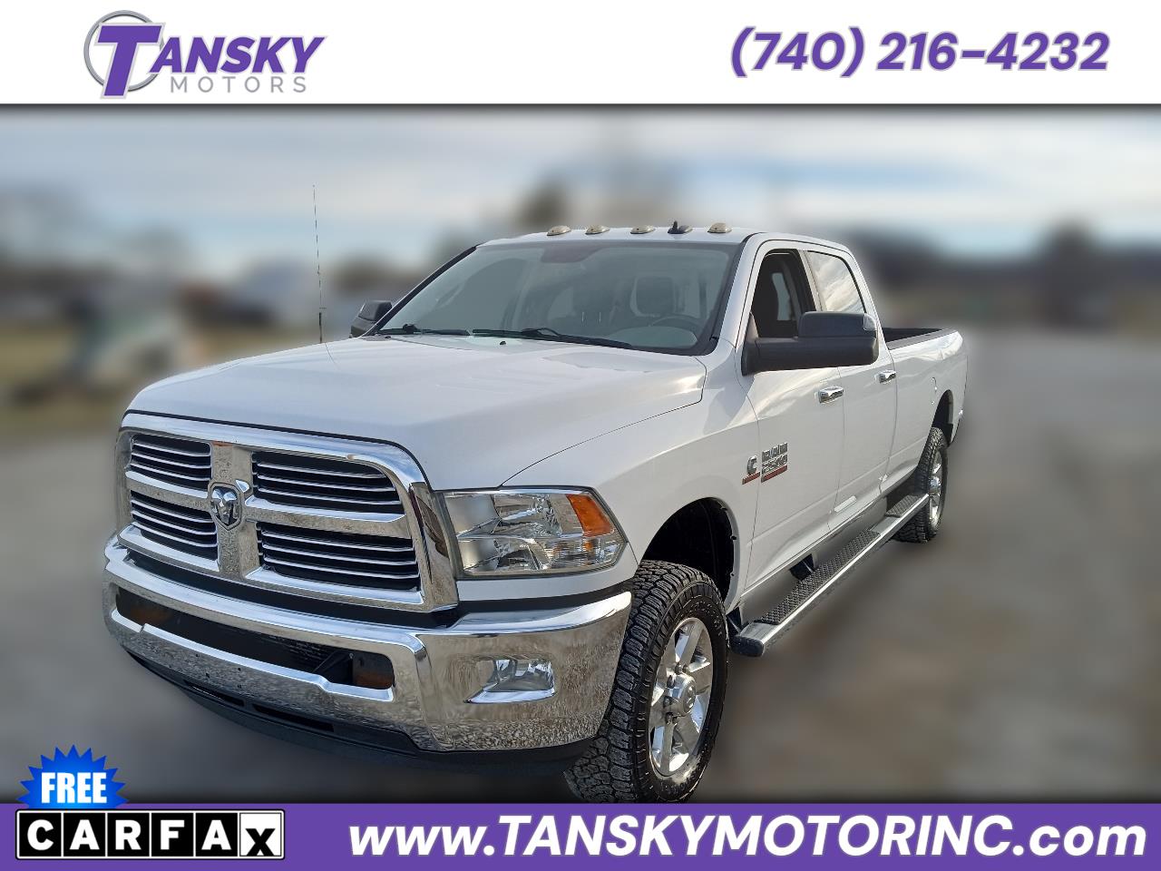 2015 RAM 2500 Big Horn Crew Cab 4WD