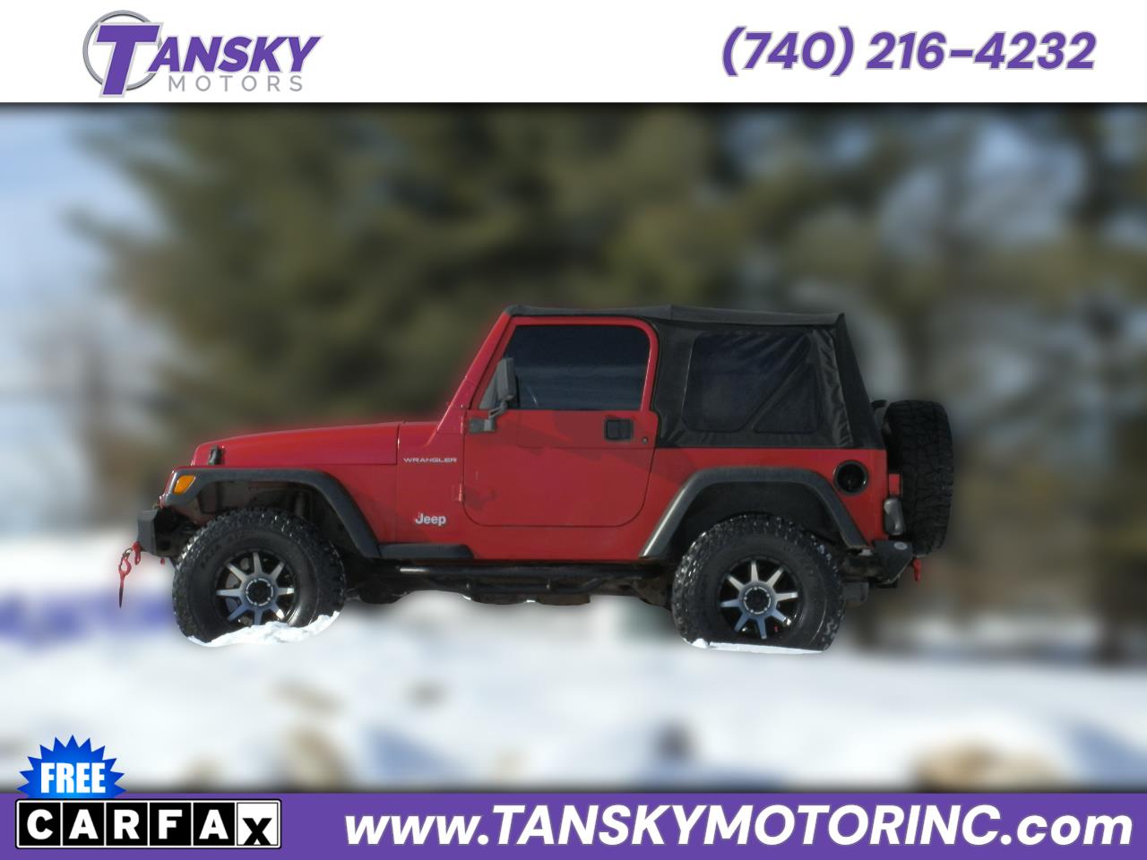 2002 Jeep Wrangler SE