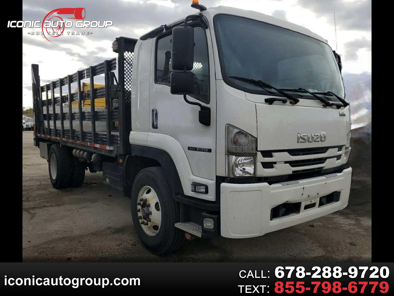 2019 Isuzu FTR Stake Body Flatbed 152" WB XL HD LIFT GATE