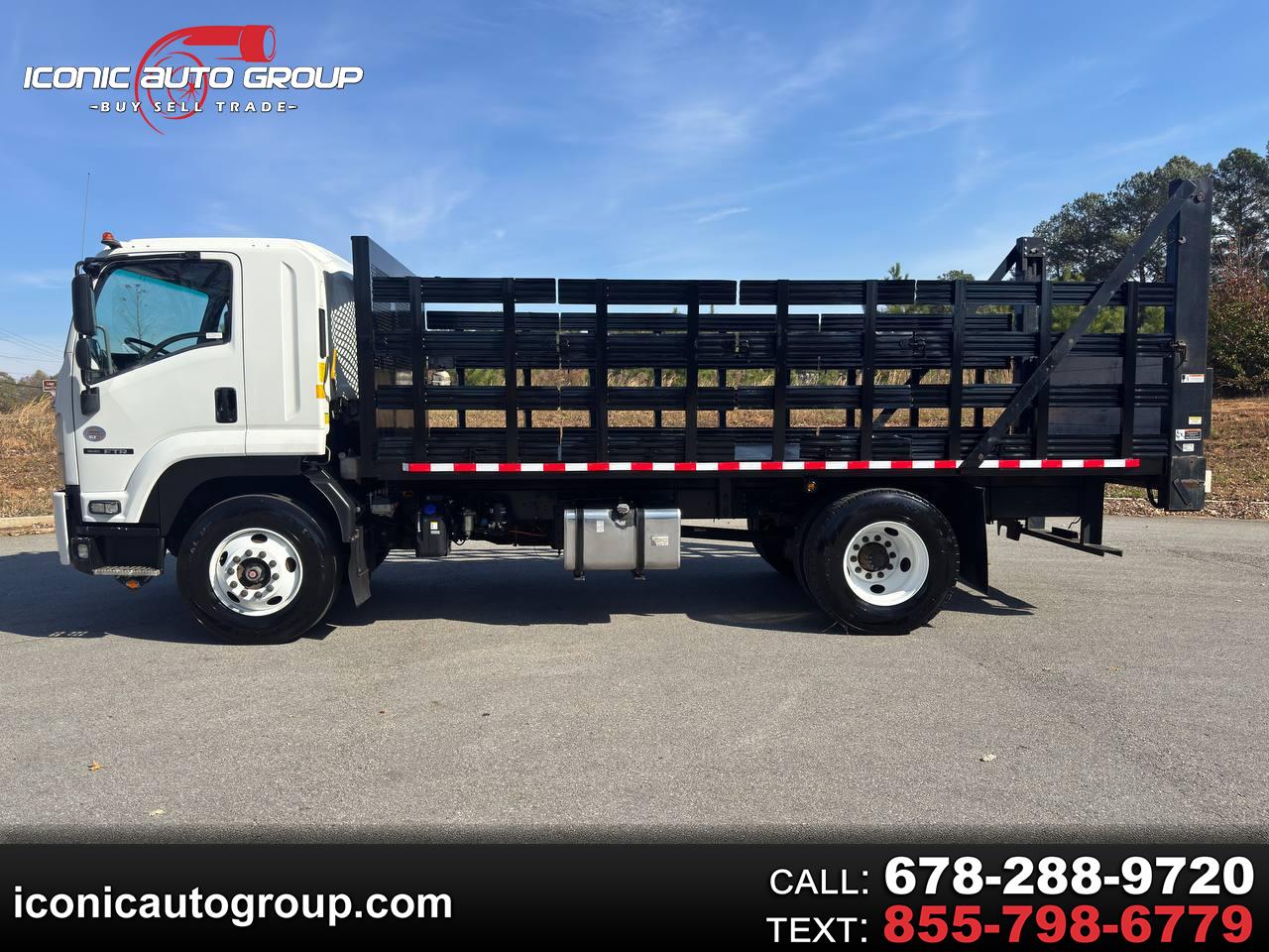 2019 Isuzu FTR FLAT BED STAKE BODY