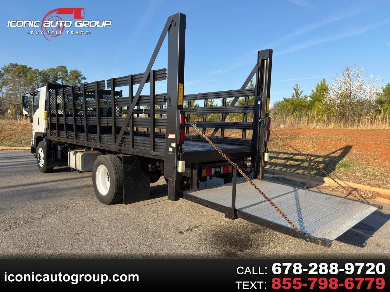 2019 Isuzu FTR 18 FT FLAT BED – NON-CDL – 5500 POUND LIFTGATE