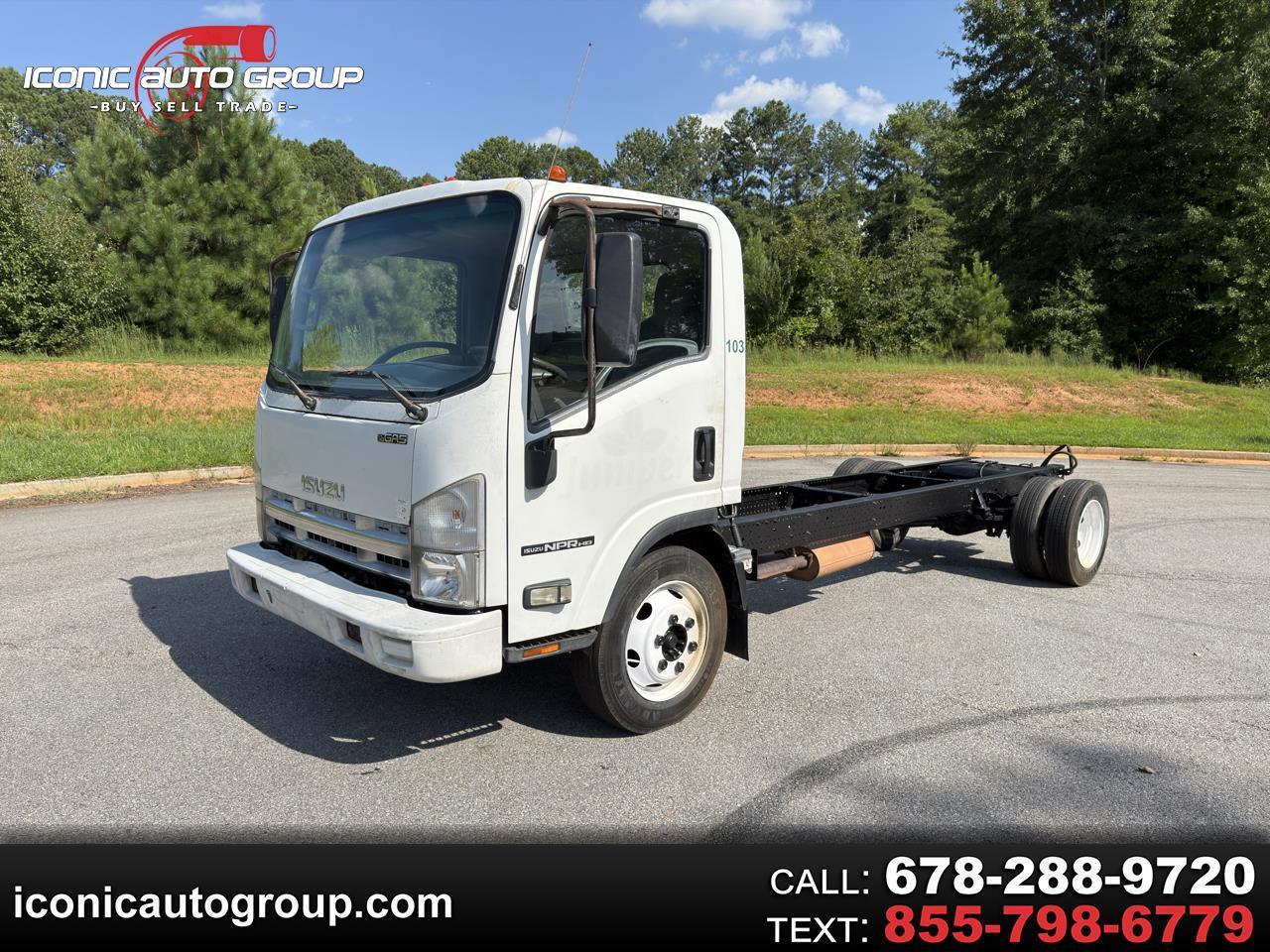 2013 Isuzu NPR HD GAS REG 176" WB 14500 GVWR IBT PWL