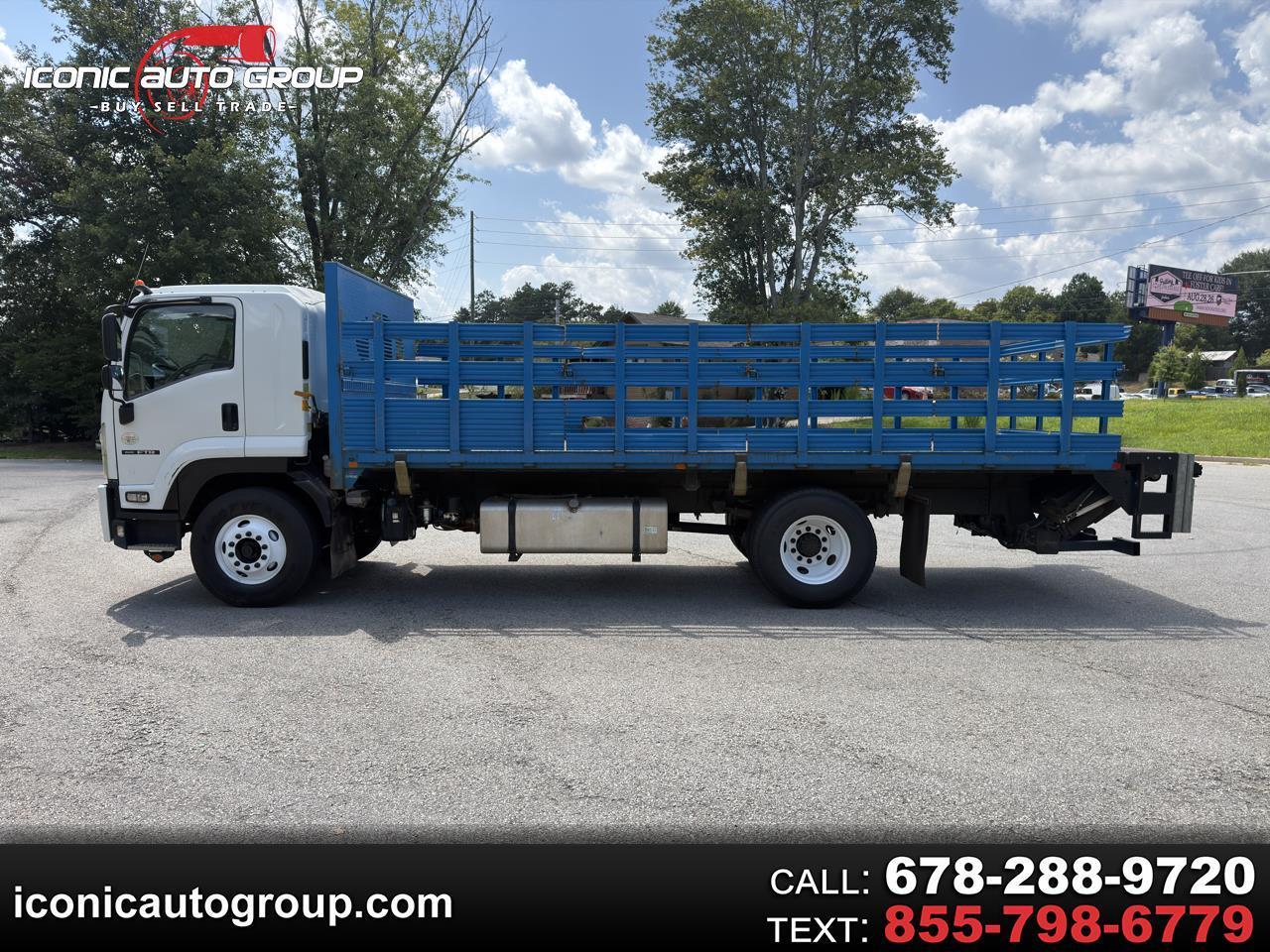 2018 Isuzu FTR 21ft Flatbed Stake Body