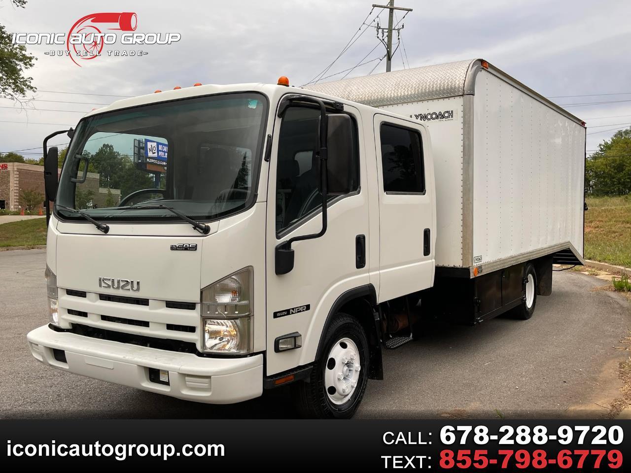 2008 Isuzu NPR HD DSL CREW ENCLOSED LANDSCAPE BODY