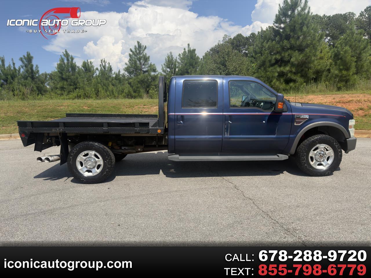 2008 Ford Super Duty F-350 SRW 4WD Crew Cab 156"  Flat bed