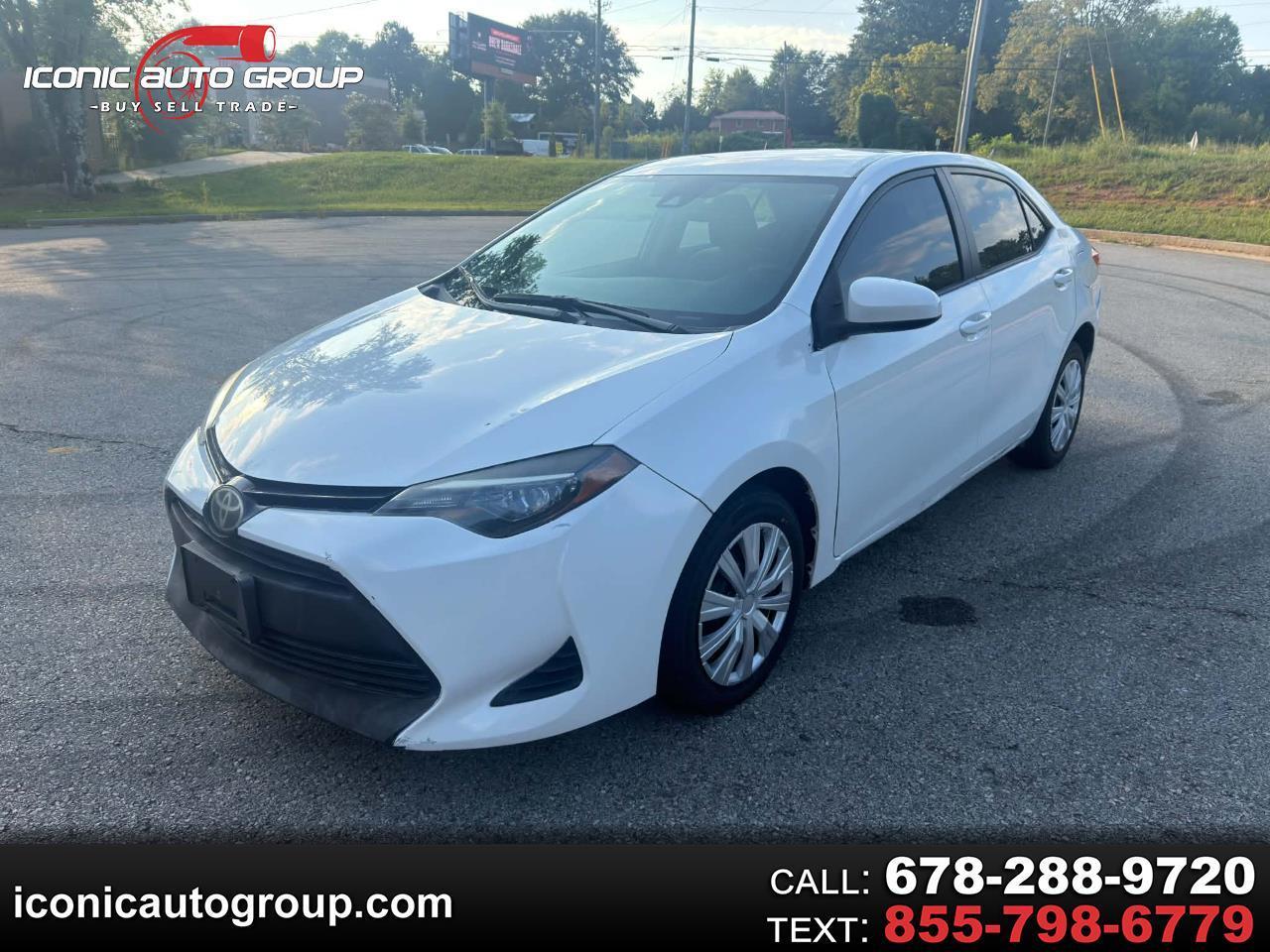 2018 Toyota Corolla XLE CVT (Natl)