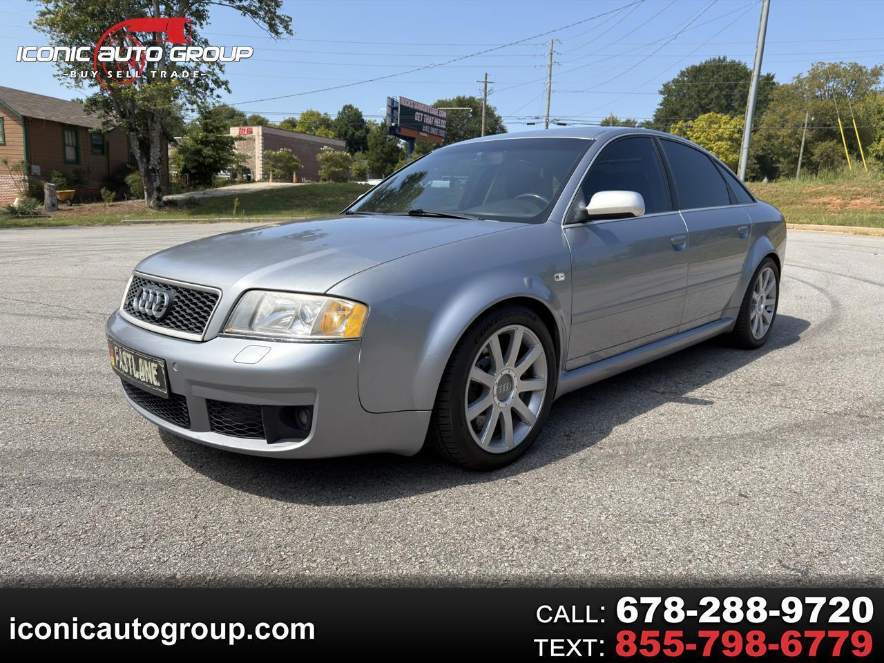 2003 Audi RS6 4dr Sdn 4.2L quattro AWD