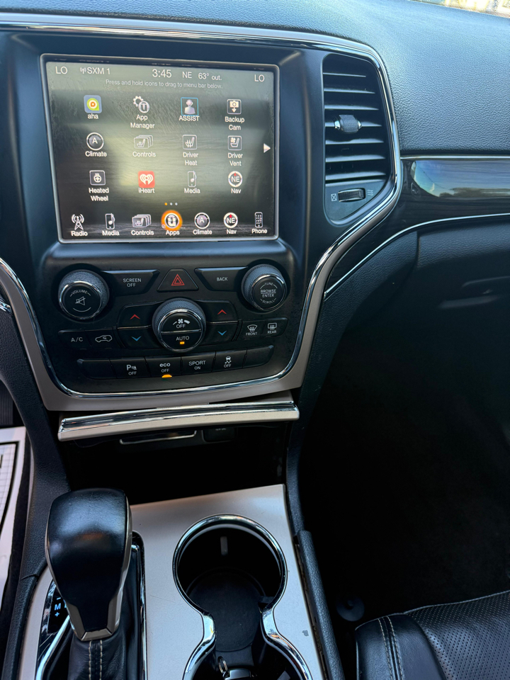 Jeep Grand Cherokee Overland 4WD 2017