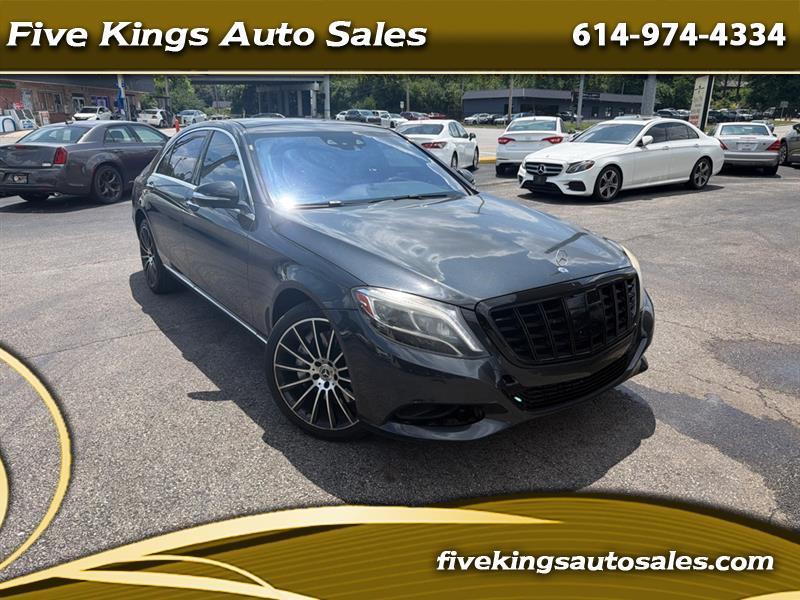 2015 Mercedes-Benz S-Class S550