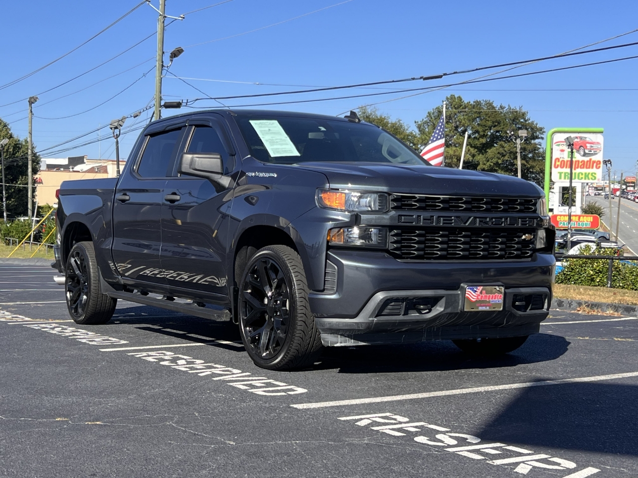 2019 Chevrolet Silverado 1500 Custom Crew Cab Long Box 2WD