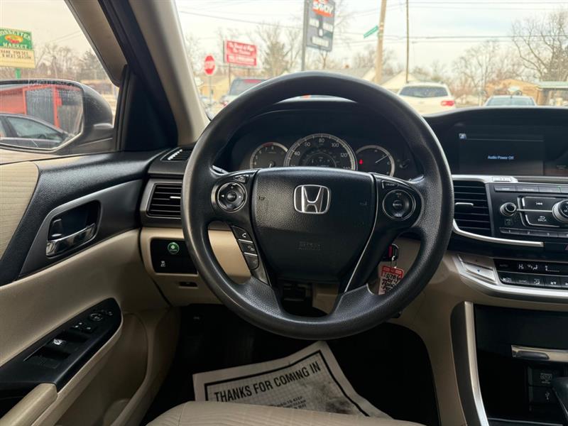 Honda Accord LX Sedan CVT 2014