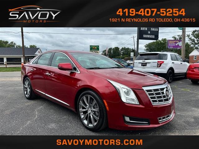 Red 2013 Cadillac XTS Sedan Front-Wheel Drive Automatic