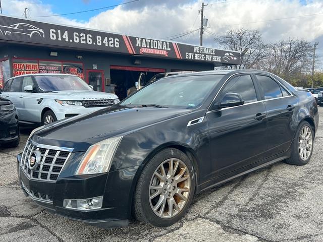 Black 2012 Cadillac CTS Sedan All-Wheel Drive Automatic