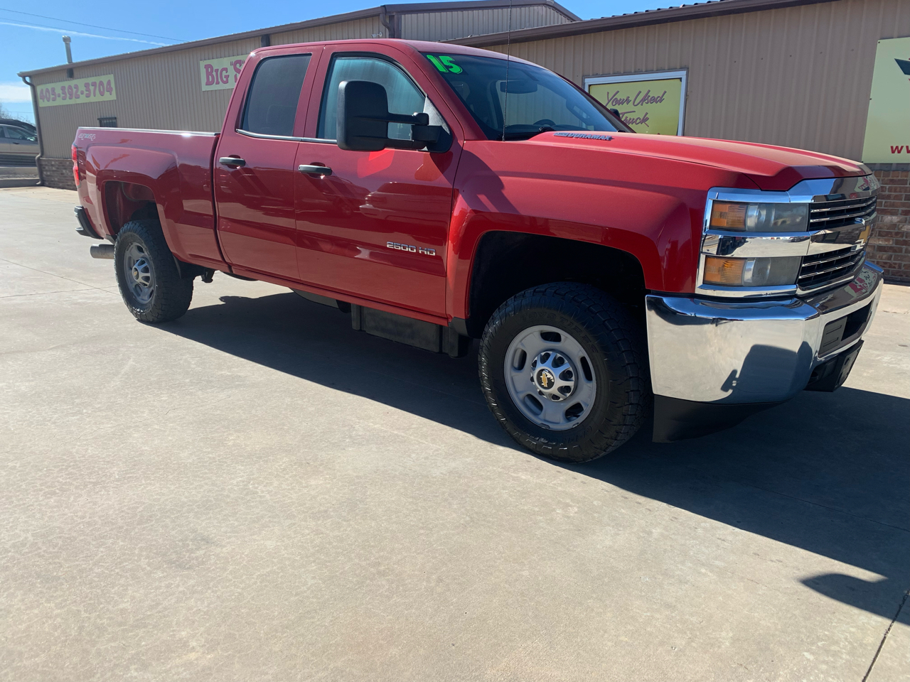 Chevrolet Silverado 2500HD Built After Aug 14 4WD Double Cab 144.2" Work Truck 2015