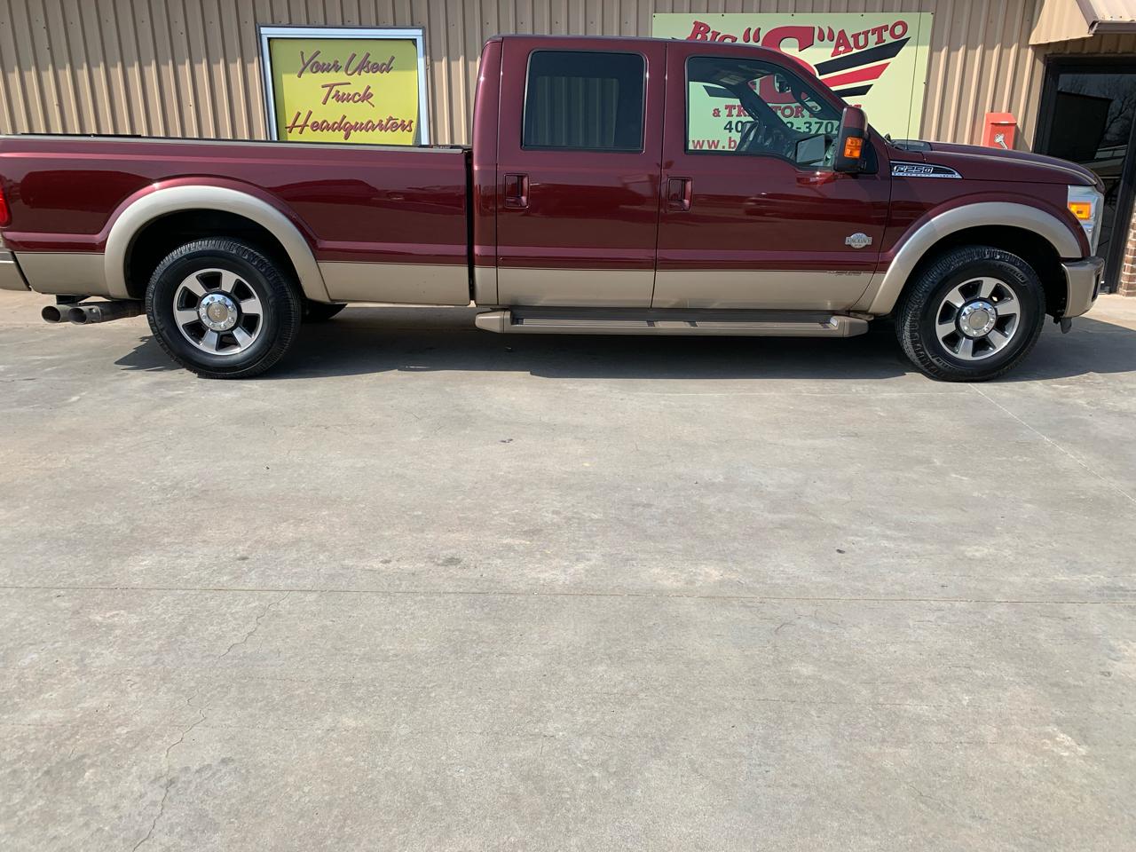 Ford Super Duty F-250 SRW 2WD Crew Cab 156" King Ranch 2011
