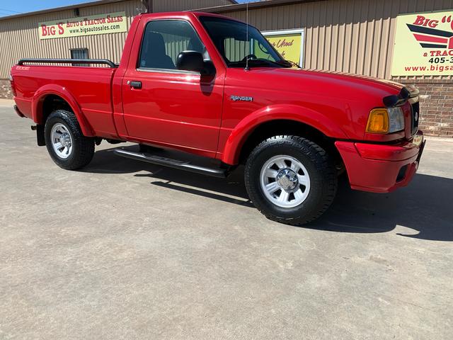 Red 2004 Ford Ranger 2 Dr Edge Standard Cab SB Pickup Truck Rear-Wheel Drive Automatic
