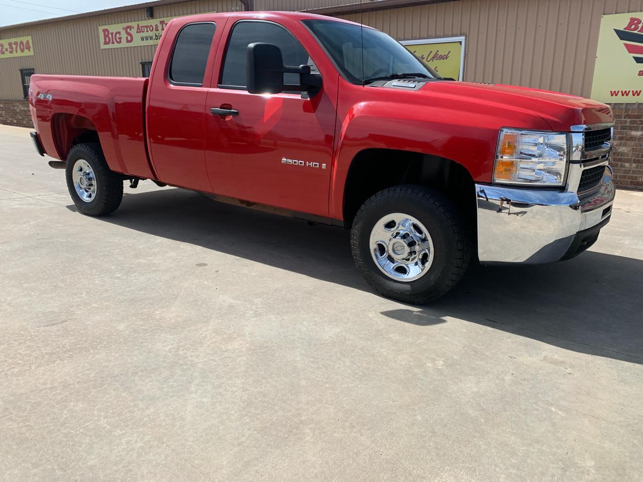 2008 Chevrolet Silverado 2500HD 4WD Ext Cab 143.5" Work Truck