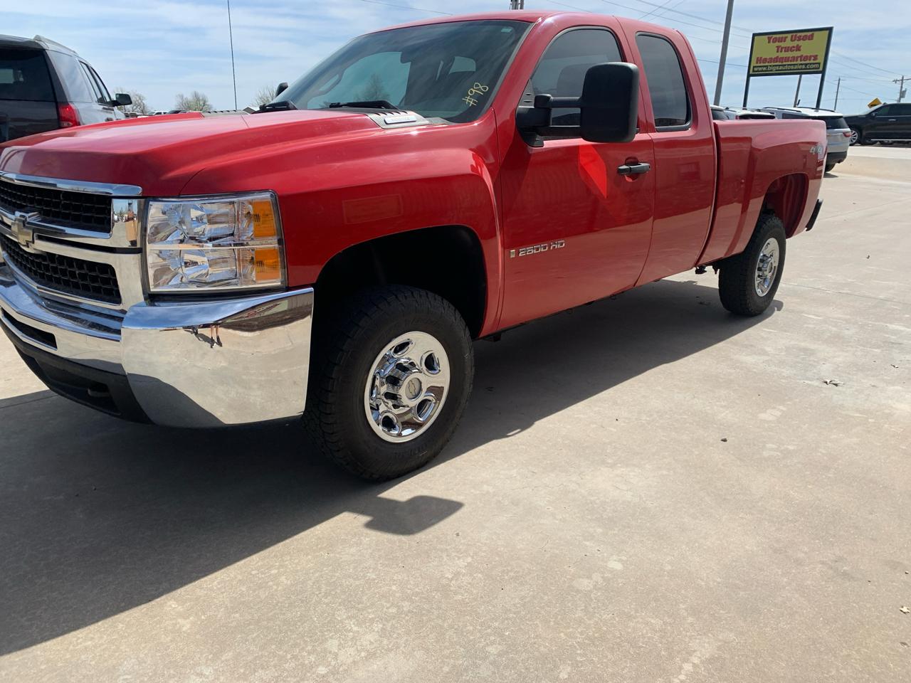 Chevrolet Silverado 2500HD 4WD Ext Cab 143.5" Work Truck 2008
