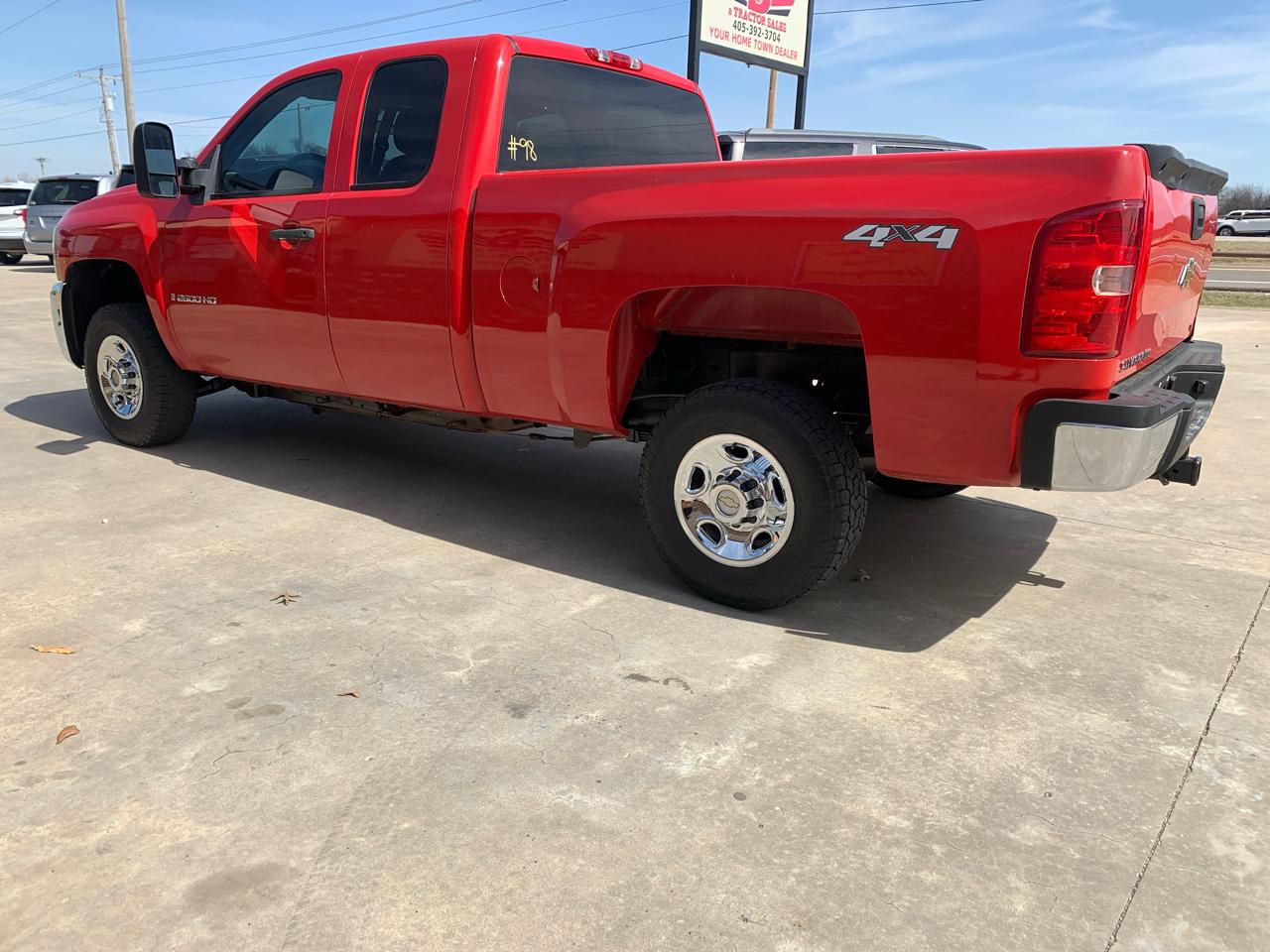 Chevrolet Silverado 2500HD 4WD Ext Cab 143.5" Work Truck 2008