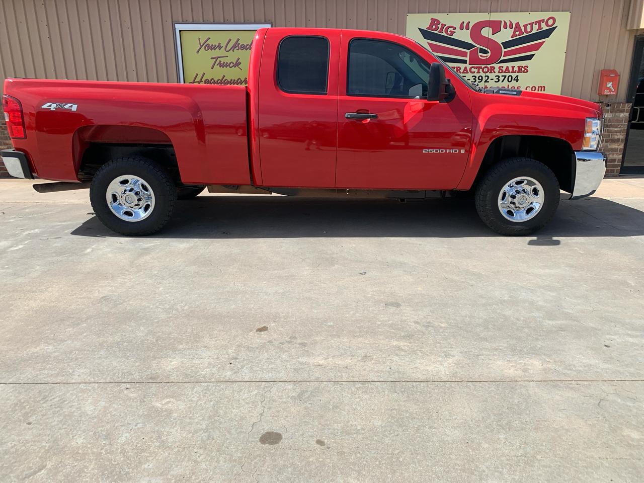 Chevrolet Silverado 2500HD 4WD Ext Cab 143.5" Work Truck 2008
