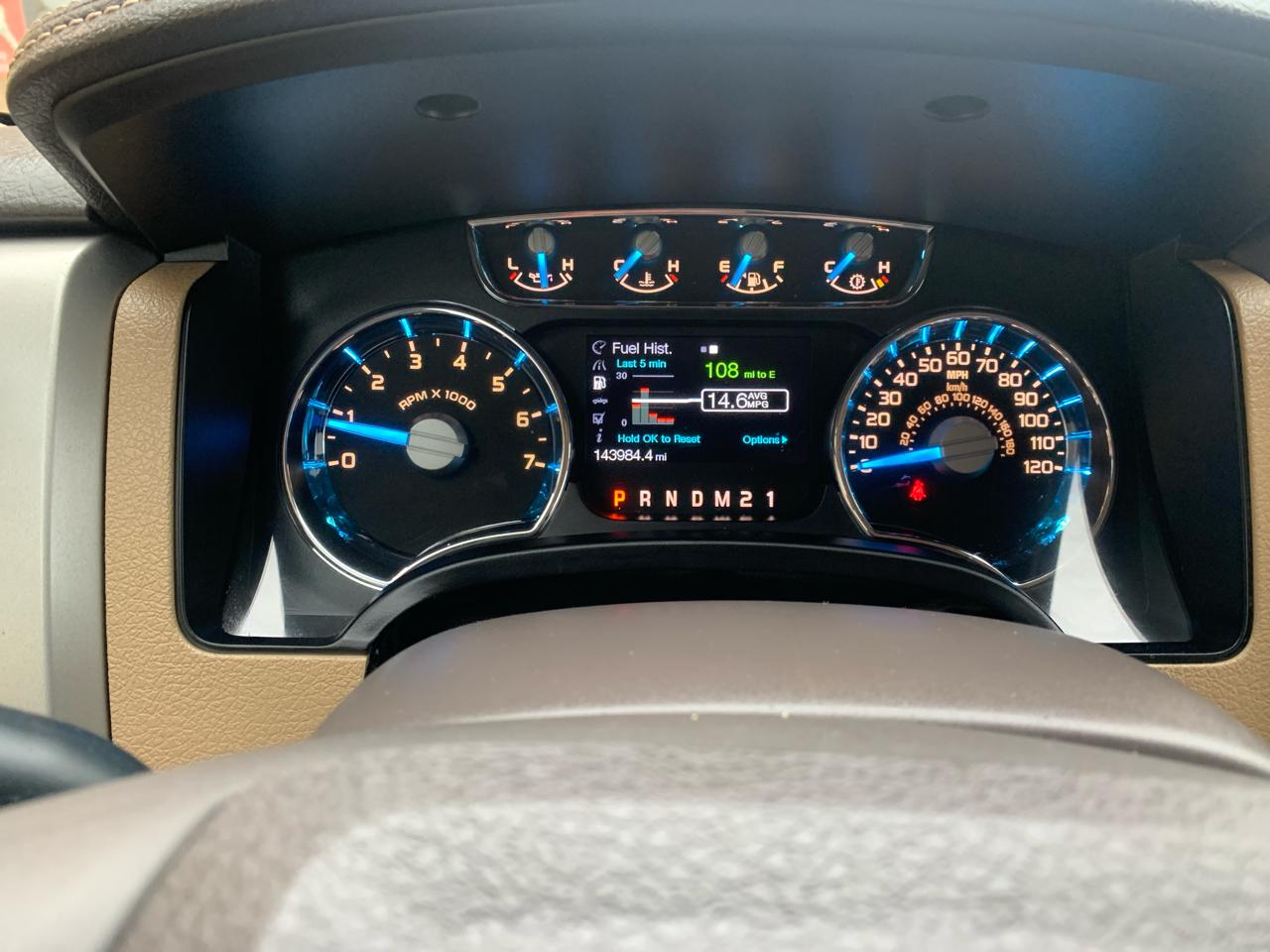 Ford F-150 4WD SuperCrew 139" Lariat 2014