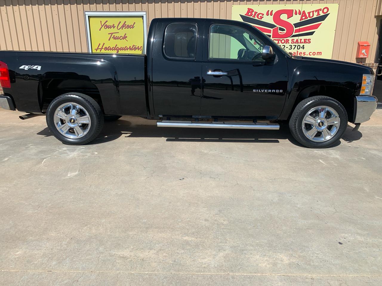 Chevrolet Silverado 1500 4WD Ext Cab 143.5" LT 2013