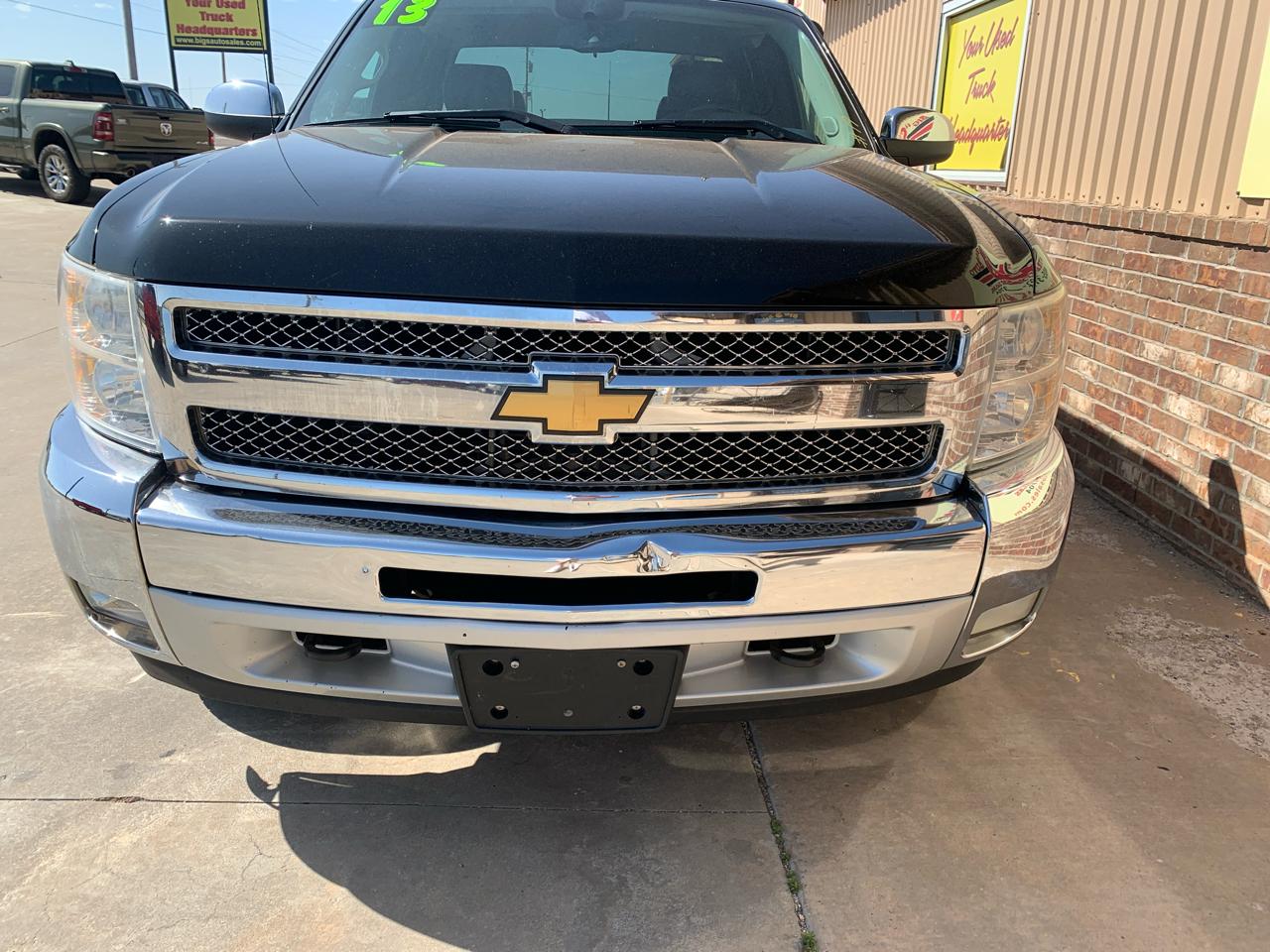 Chevrolet Silverado 1500 4WD Ext Cab 143.5" LT 2013