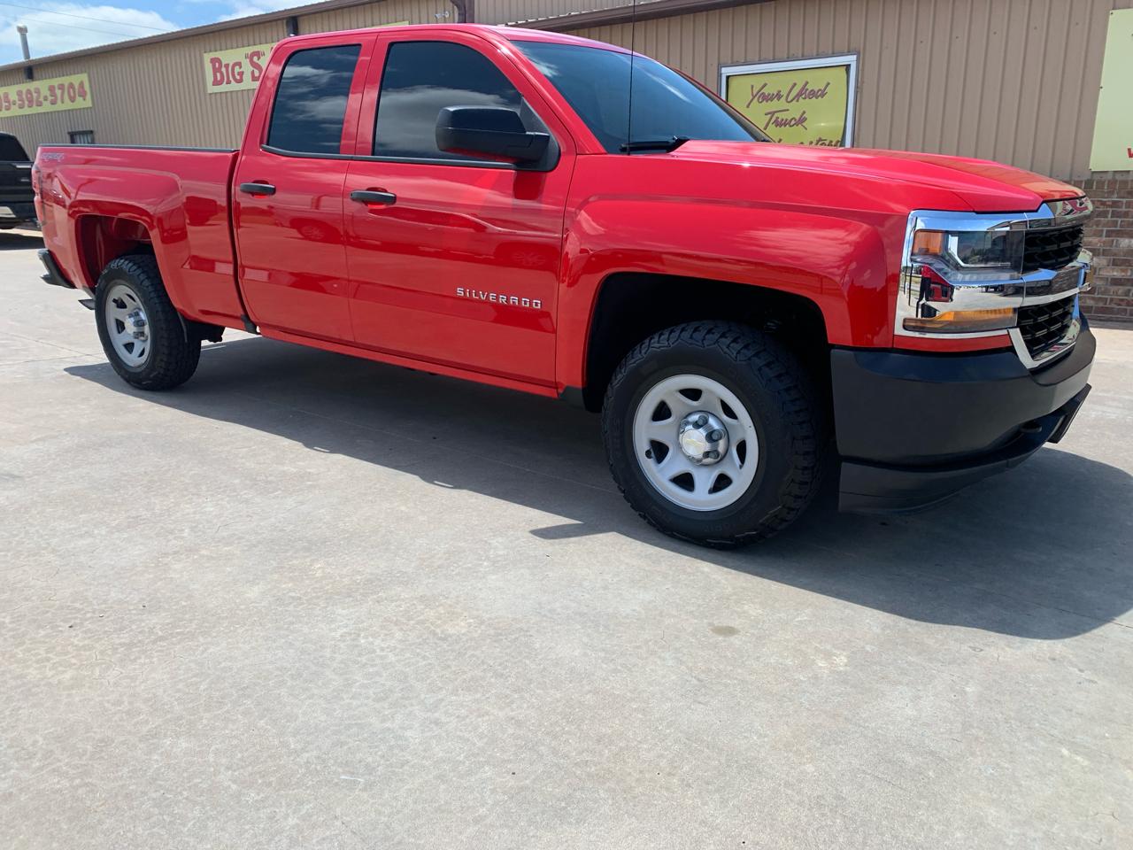Chevrolet Silverado 1500 4WD Double Cab 143.5" Work Truck 2017