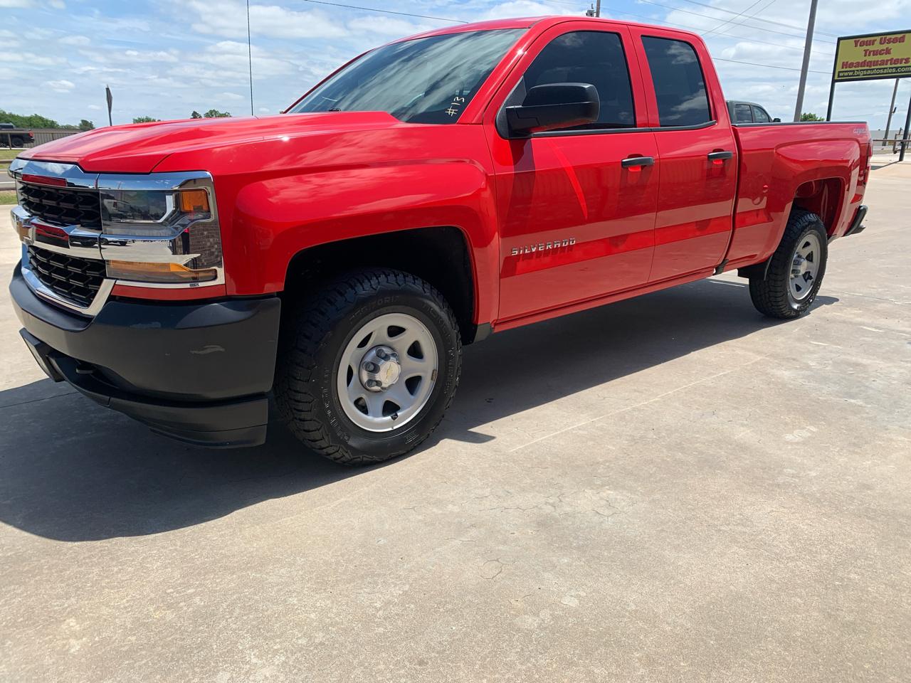 Chevrolet Silverado 1500 4WD Double Cab 143.5" Work Truck 2017