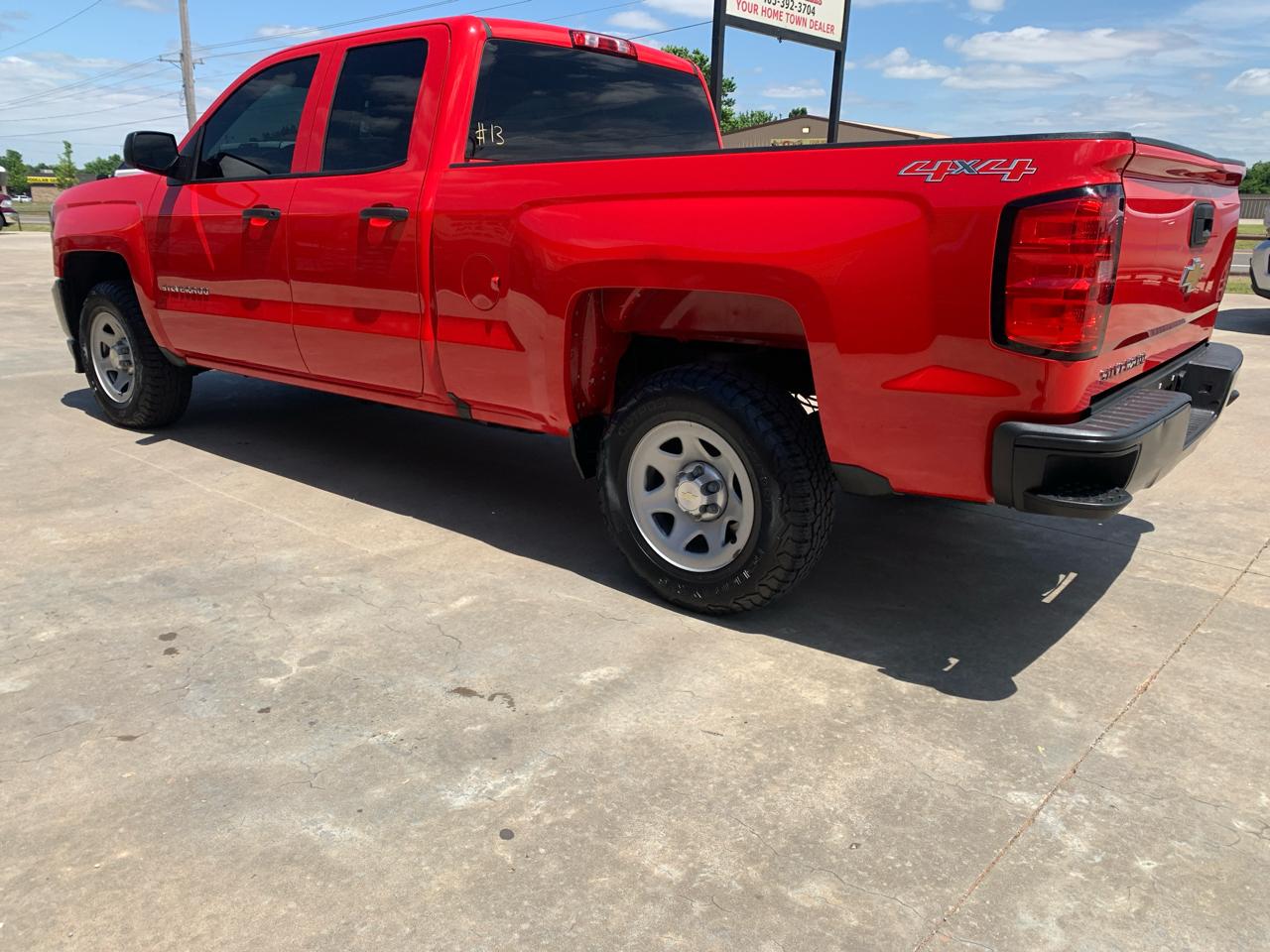Chevrolet Silverado 1500 4WD Double Cab 143.5" Work Truck 2017