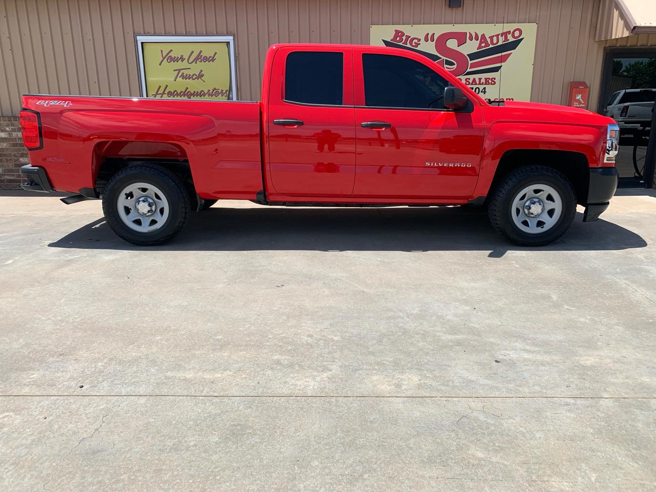 Chevrolet Silverado 1500 4WD Double Cab 143.5" Work Truck 2017
