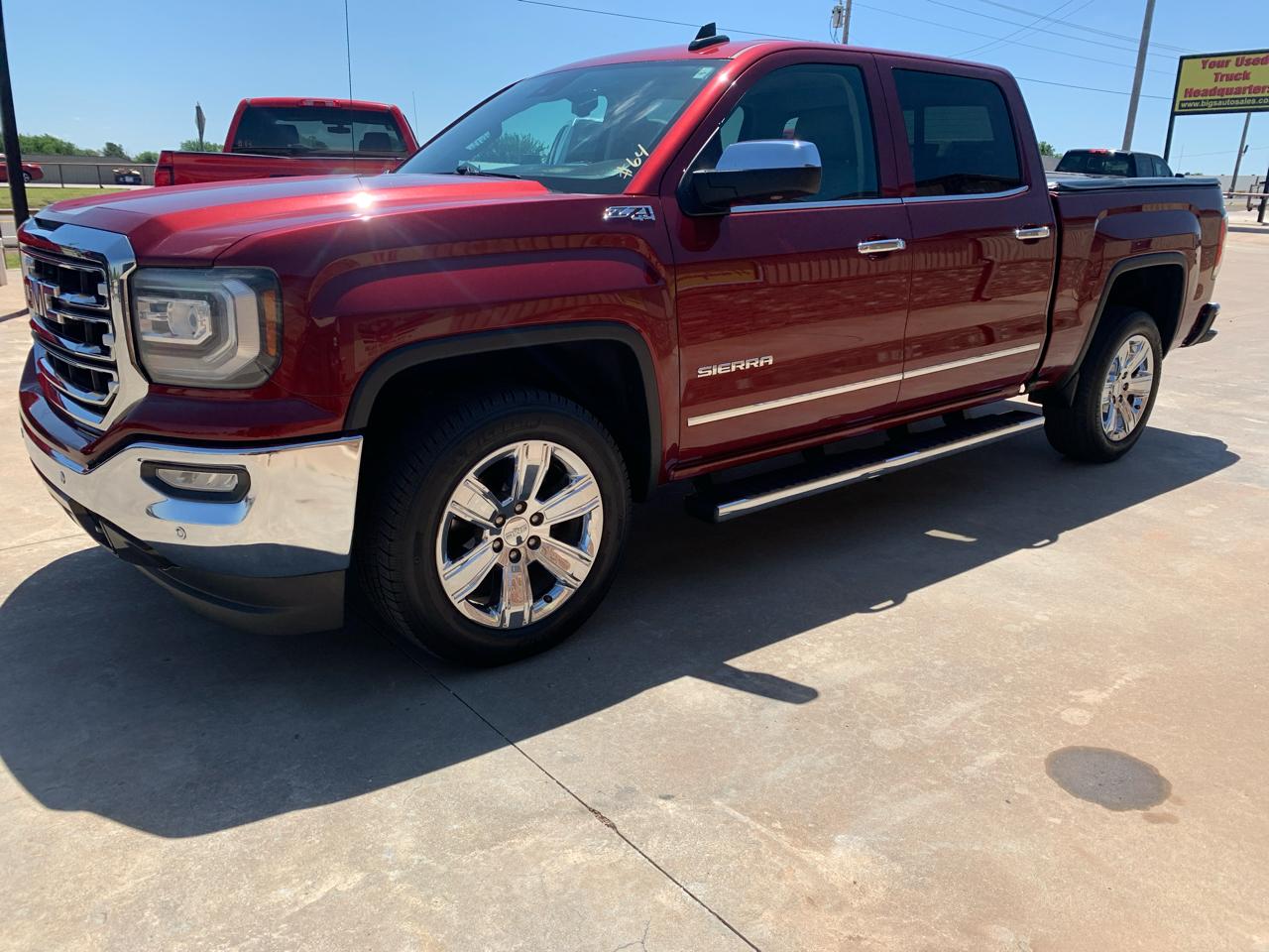 GMC Sierra 1500 4WD Crew Cab 143.5" SLT 2016
