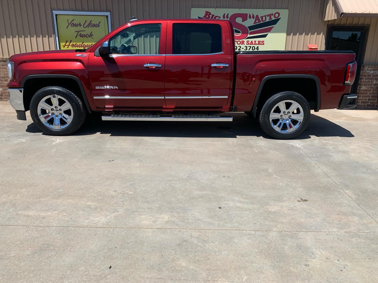 GMC Sierra 1500 4WD Crew Cab 143.5" SLT 2016