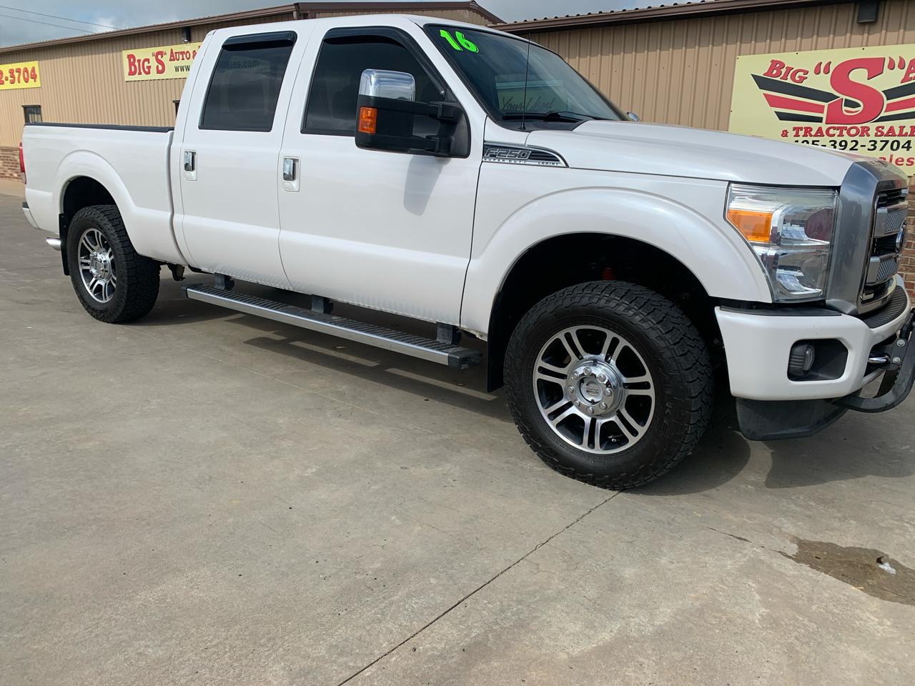 Ford Super Duty F-250 SRW 4WD Crew Cab 156" Platinum 2016