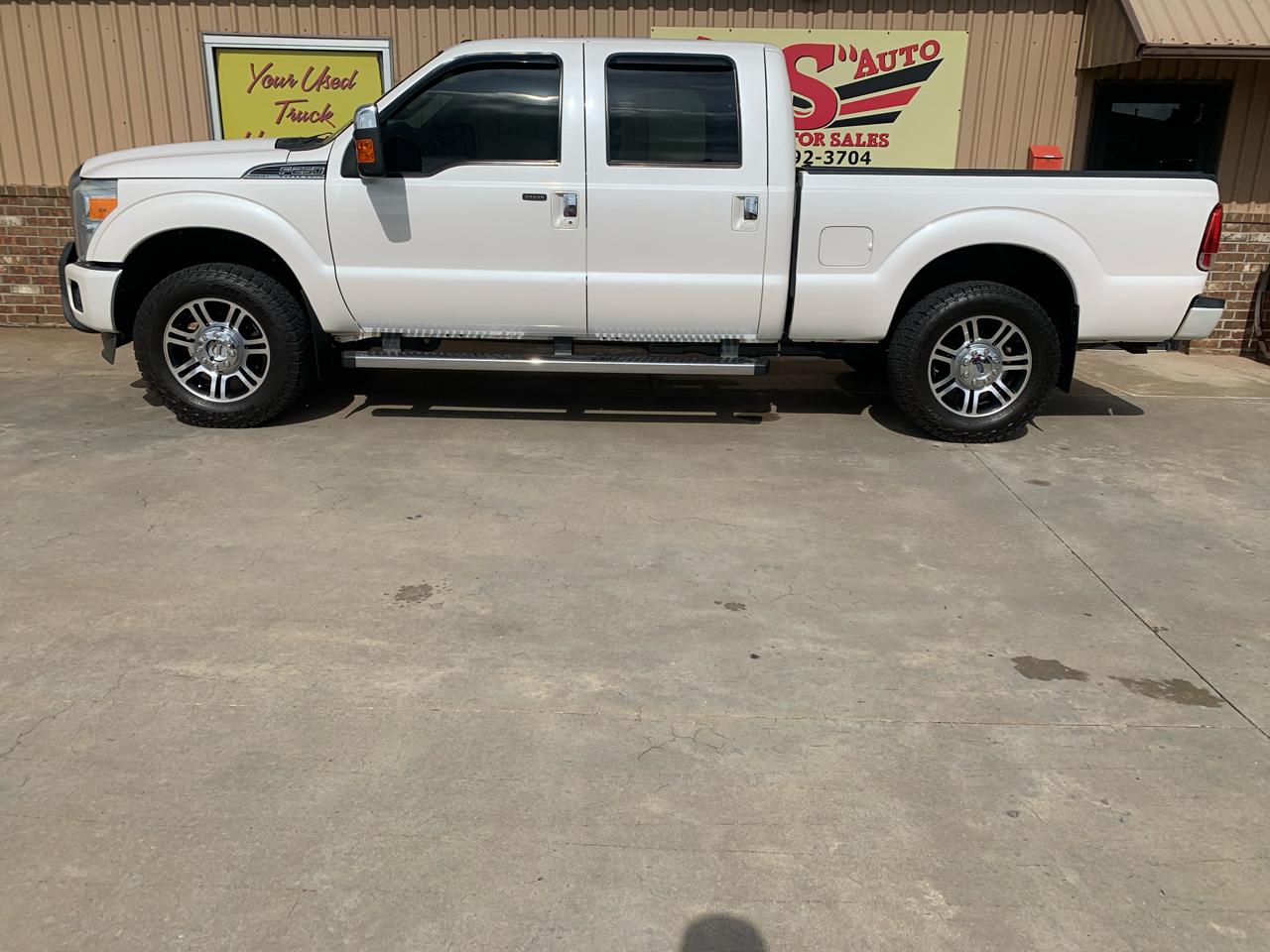 Ford Super Duty F-250 SRW 4WD Crew Cab 156" Platinum 2016