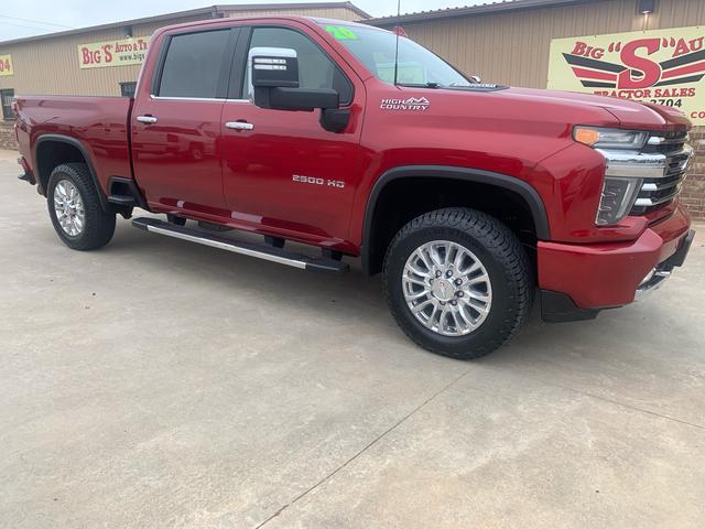Red (Maroon) 2020 Chevrolet Silverado 2500HD Pickup Truck Four-Wheel Drive Automatic