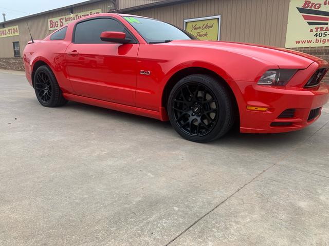 Red 2014 Ford Mustang Coupe Rear-Wheel Drive Automatic
