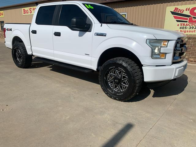 White 2016 Ford F-150 Pickup Truck Four-Wheel Drive Automatic