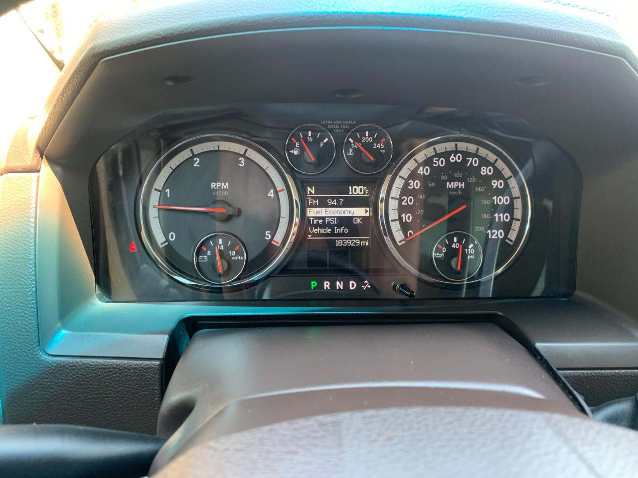 RAM 2500 4WD Crew Cab 149" Laramie 2012