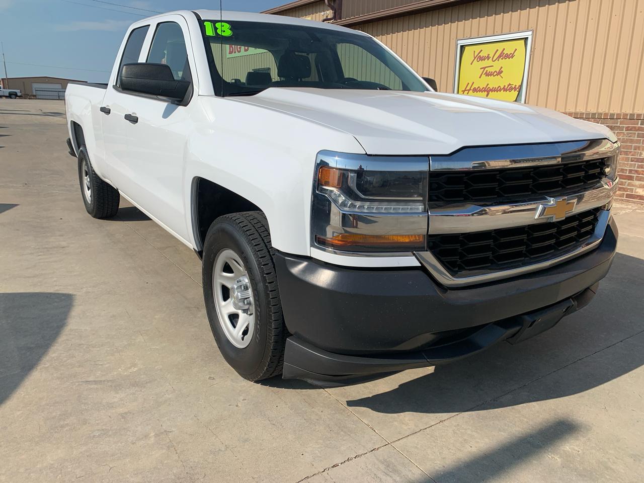 2018 Chevrolet Silverado 1500 2WD Double Cab 143.5" Work Truck
