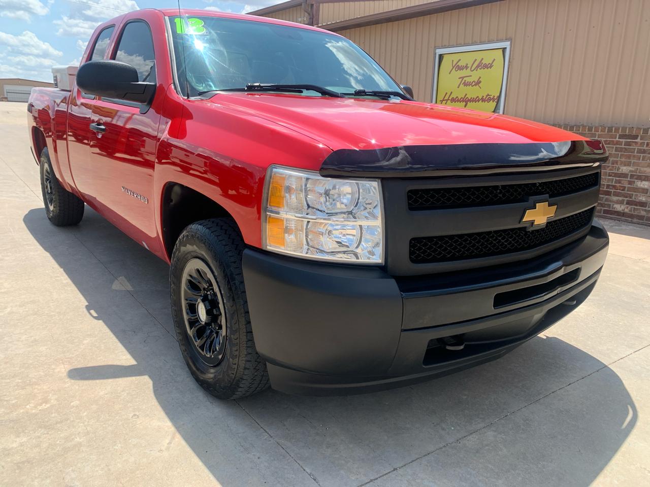 Chevrolet Silverado 1500 4WD Ext Cab 143.5" Work Truck 2013