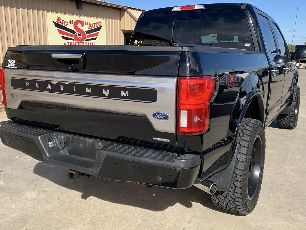 Ford F-150 4WD SuperCrew 145" Platinum 2018