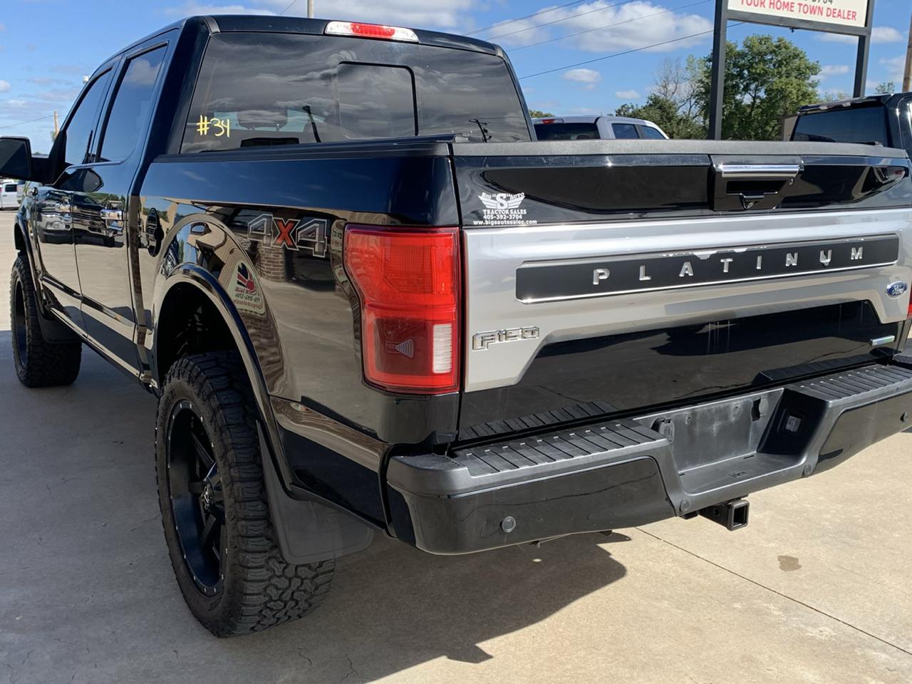 Ford F-150 4WD SuperCrew 145" Platinum 2018