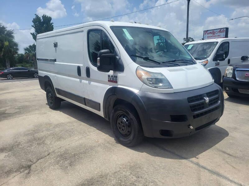 RAM Promaster 1500 Low Roof Tradesman 136-in. WB 2017
