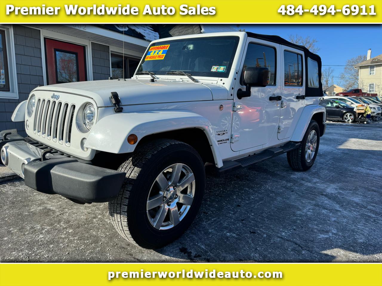 2017 Jeep Wrangler Unlimited Sahara 4WD