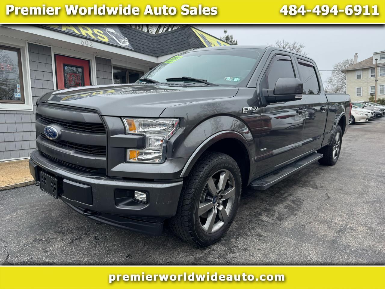 2017 Ford F-150 4WD SuperCrew 145" Lariat
