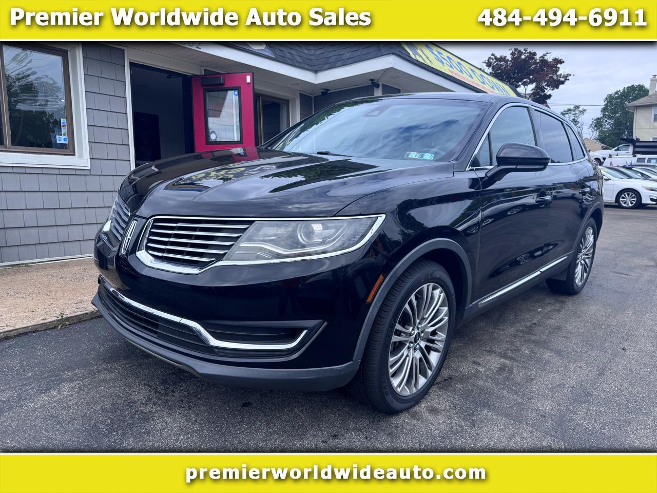 2016 Lincoln MKX Reserve AWD