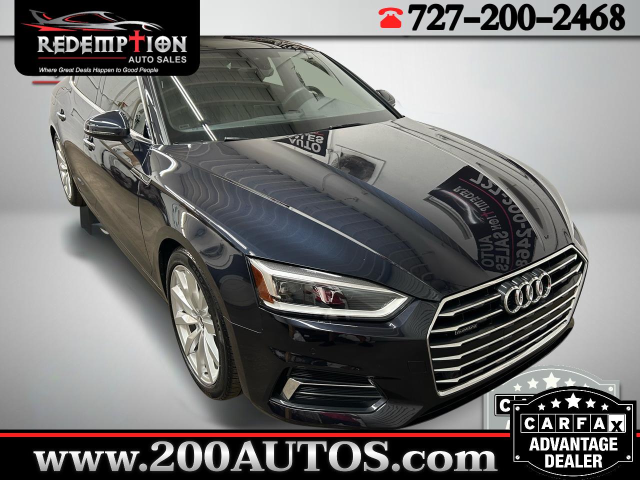 2018 Audi A5 Premium Plus Sportback quattro